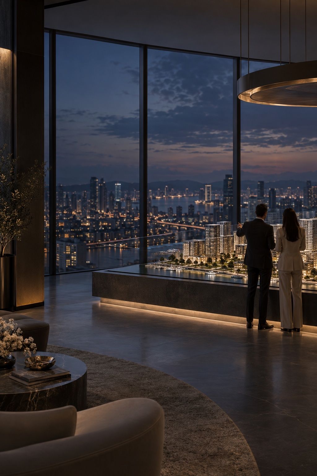 Luxury real estate broker network