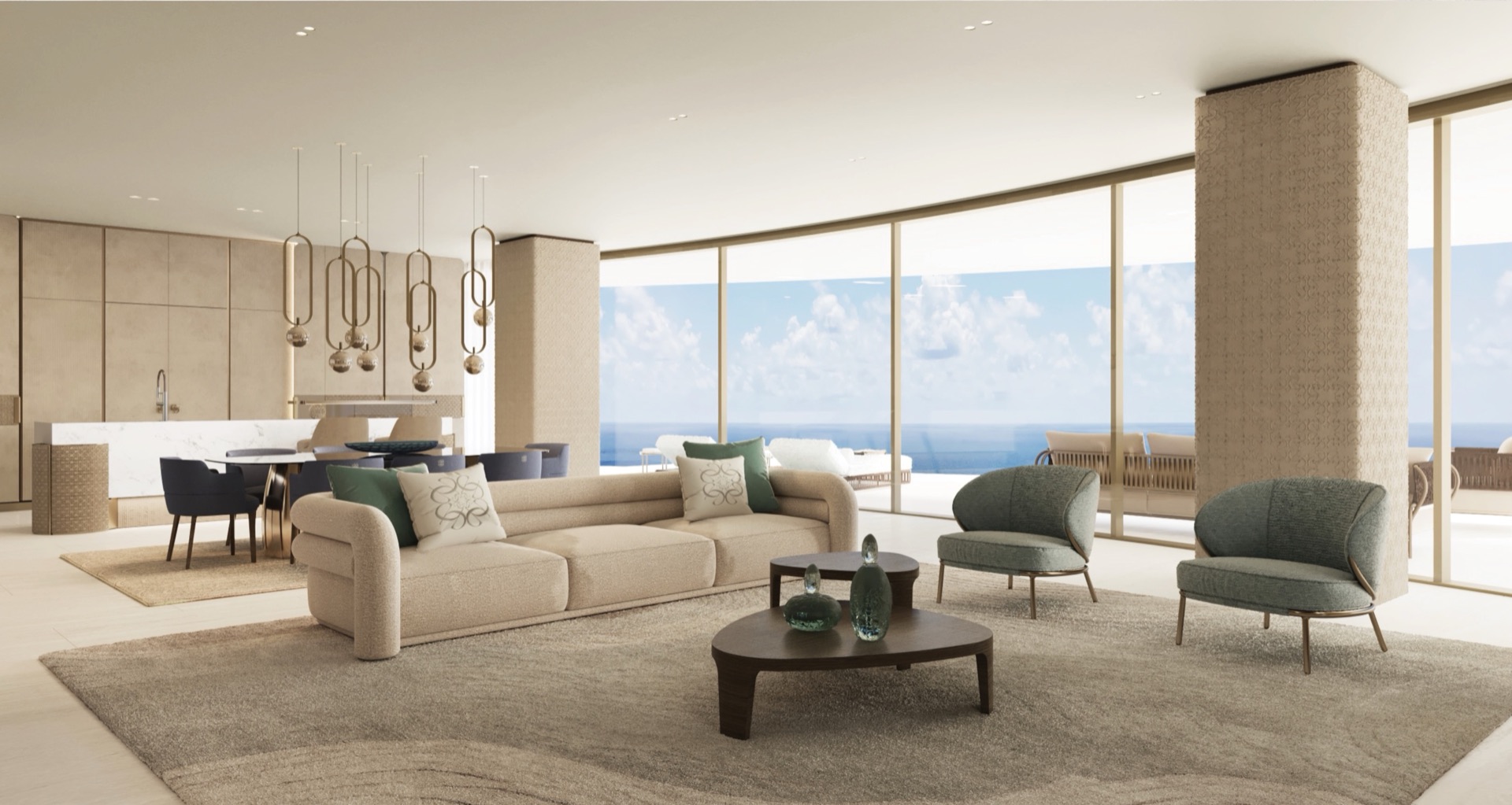 La Mer interior design