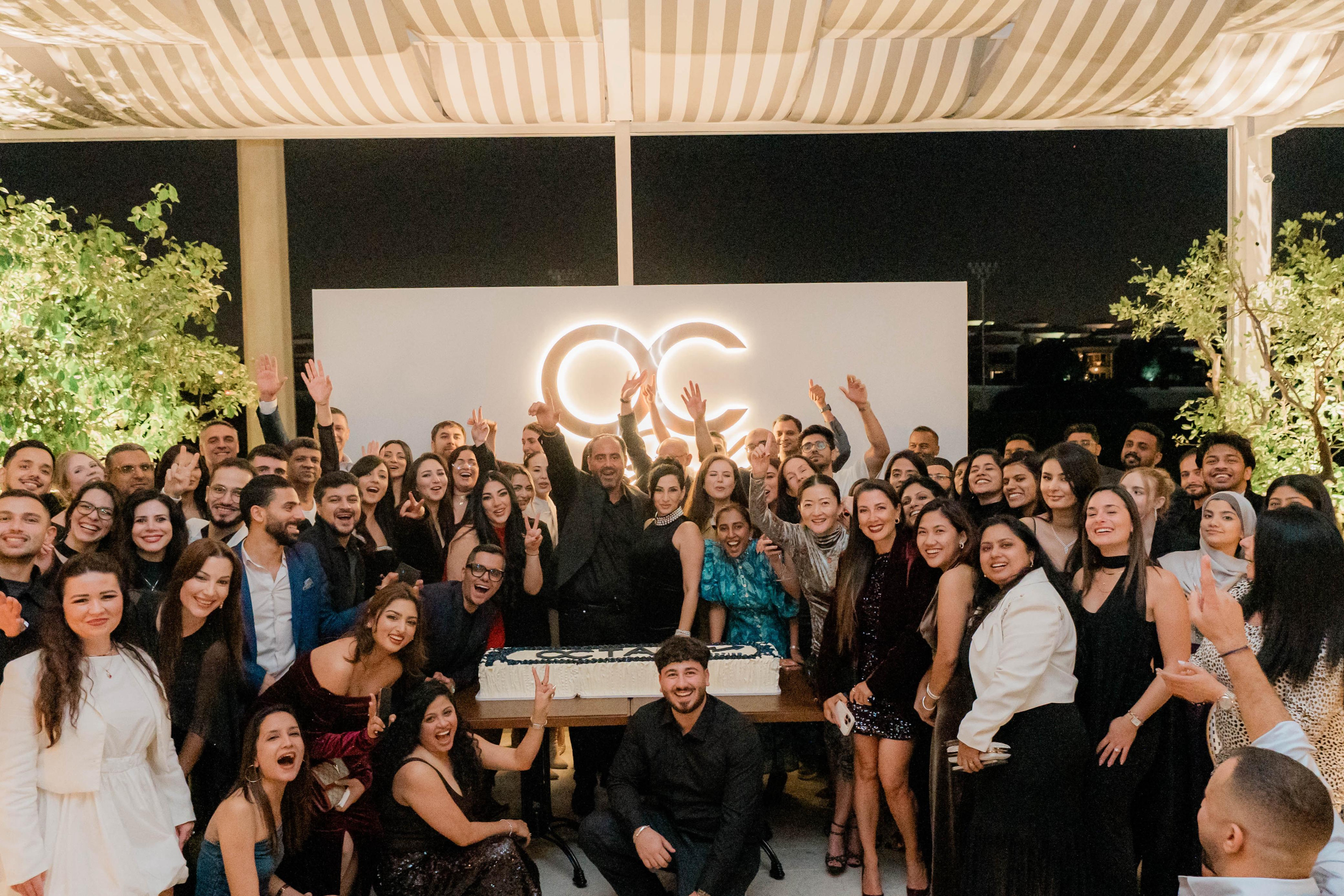 The OCTA team together at a company celebration
