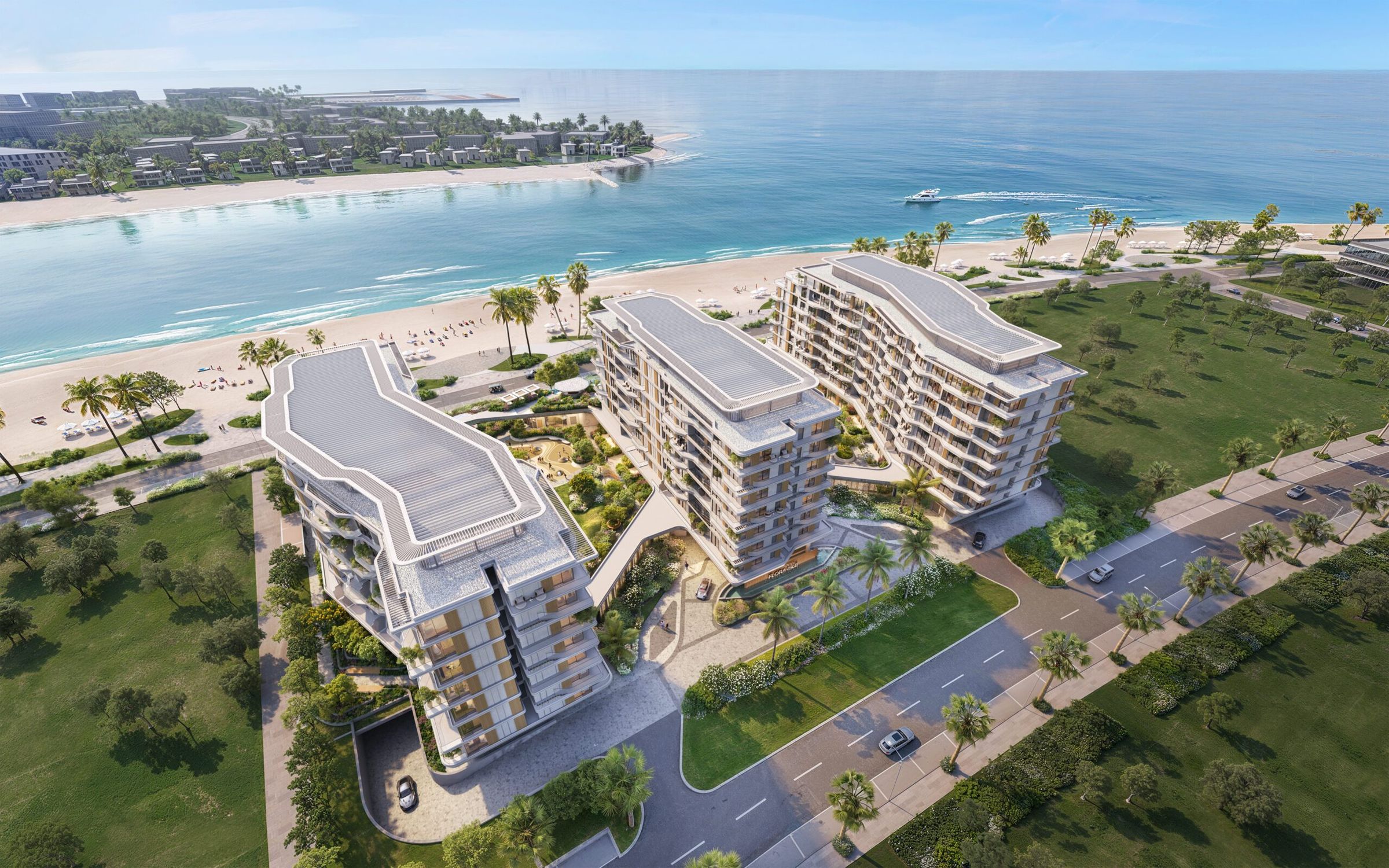 Flora Isle Real Estate Development project architecture