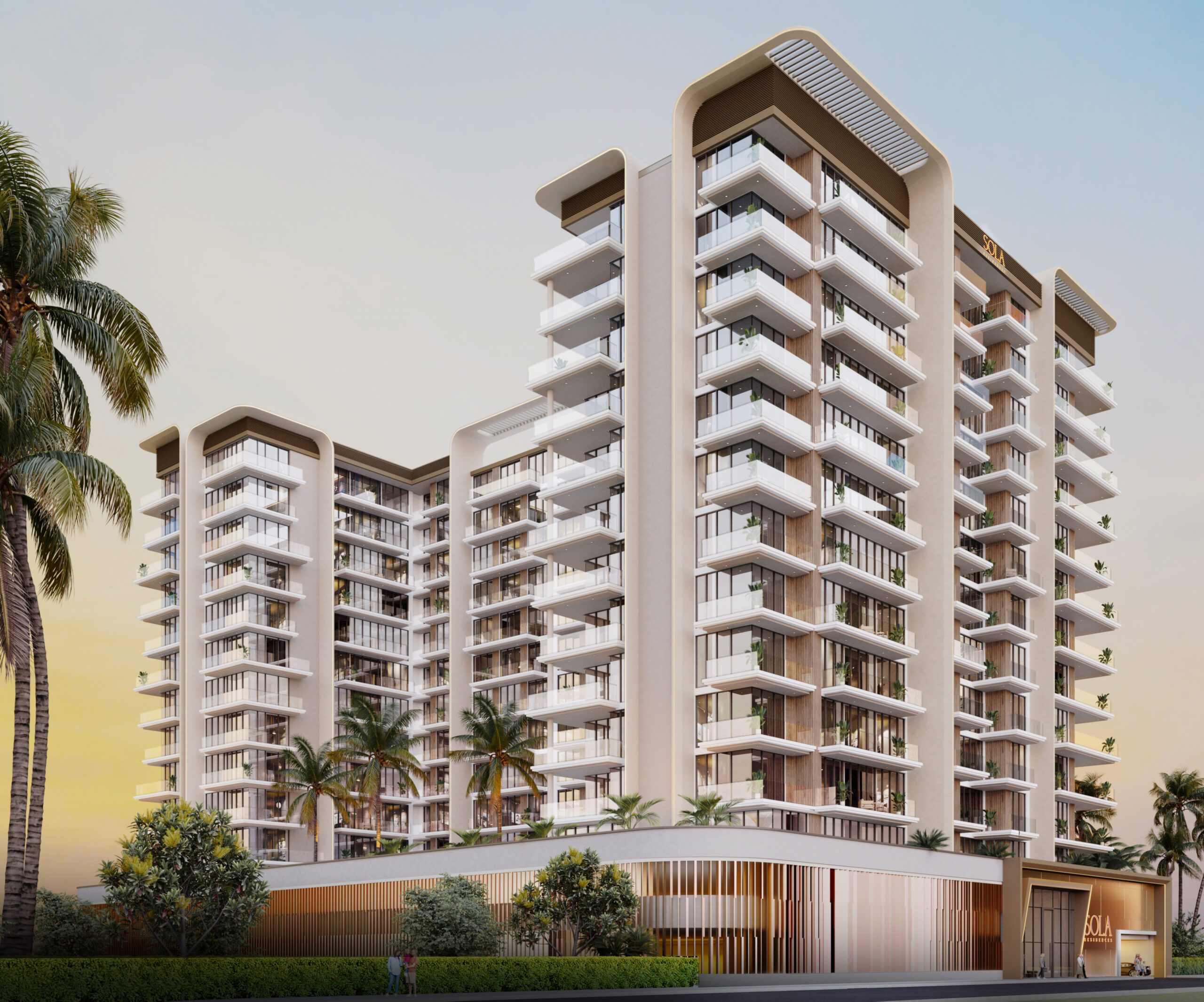 SOLA Residences Real Estate Development project architecture